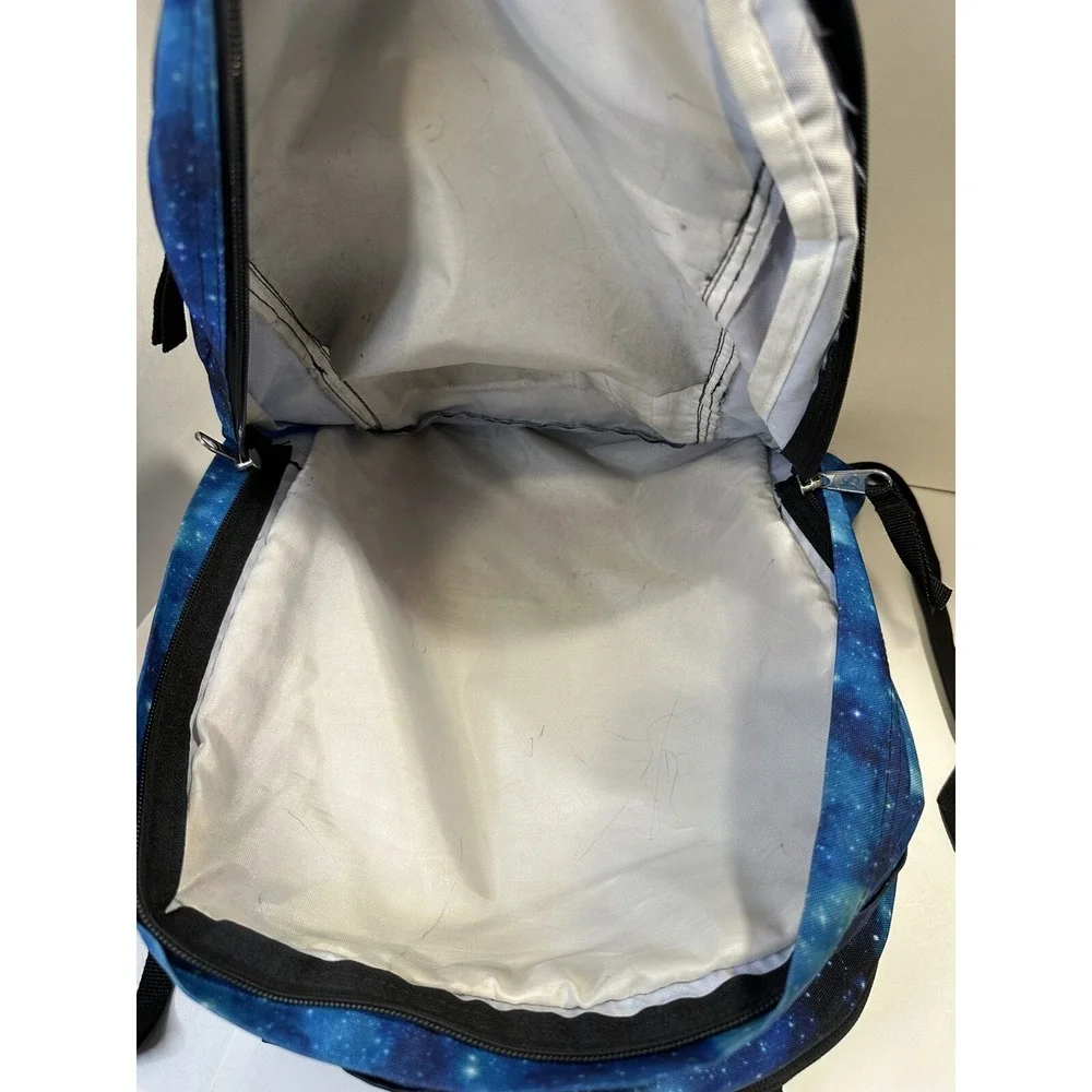 JanSport Big Student Backpack Galaxy Stars‎ Night Sky Laptop Padded Compartment
